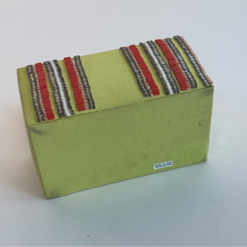 Embroidered Decorative Box - Picture 6 of 6